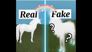 Making A *FAKE* Unicorn Horse In Horse world Roblox Cost Nothing and Almost Looks the Exact Same