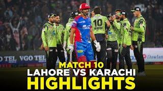 Full Highlights  Lahore Qalandars vs Karachi Kings  Match 10  HBL PSL 9  M2A1A