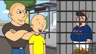 Caillou & Childish Dad Gets Bob ArrestedUnGrounded