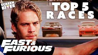 TOP 5 Races  Fast & Furious Saga  Screen Bites