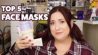 TOP 5 FACE MASKS  My Favorites for Dry Skin & Exfoliation