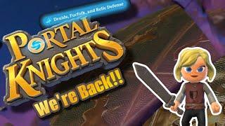 ⭐Portal Knights Yes its 2023 and were back⭐Elves Furfolk rifts Relic defence and much more 