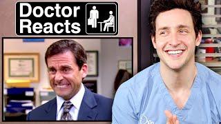 Doctor Reacts To The Office Medical Scenes