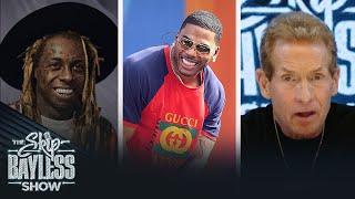 Skip on his relationships with Nelly Lil Wayne  The Skip Bayless Show