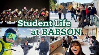 A Day in the Life of a Babson College Senior #BabsonUnscripted Student Life