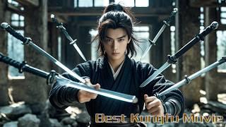 Kung Fu Movie Kung Fu boy unleashes a thousand swords defeated by old mans mysterious talisman