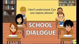 School Conversation School Dialogue