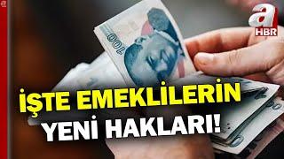 Emekli Kartıın Hakları Neler? İşte Emeklilerin Yeni Hakları  A Haber