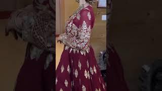 Marron lehnga choli design  Best design  Beautiful lehnga choli  #lehnga #croptop #choli #shorts