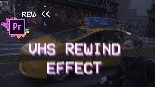VHS Rewind Effect Tutorial  Quick & Easy