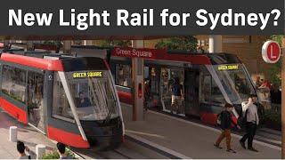 Parramatta Road to Green Square - New Light Rail for Sydney?