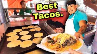 Street Tacos In MÉXICO  Simply AMAZING  Mexican Street Food