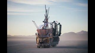 Sunset mix  Mayan Warrior - Burning Man