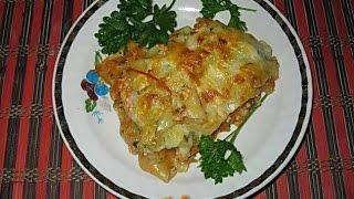 Лазанья с курицей