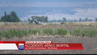 Accidente aéreo mortal en Richvale