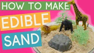 How to Make Edible Sand Out of Cheerios for Kids