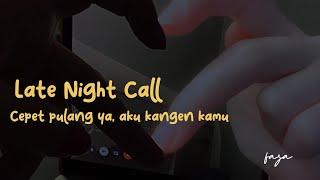 Late Night Call ASMR Girlfriend Roleplay Indonesia LDR Clingy Wife Comfort Pacar