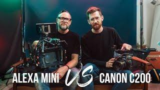 Cinema Cameras Alexa Mini vs Canon C200