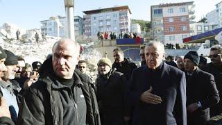 Землетрясение в Турции президент Эрдоган признал что власти столкнулись с рядом проблем