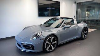 2024 Porsche 911 Targa 4S Arctic Grey  Heritage Design Interior  Walk Around 