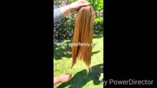 Real Virgin Slavic Russian hair extensions Melbourne- EYE OF ENVY