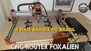 CNC Router FoxAlien Masuter Pro - A CNC Router mais barata do Brasil Unbox e Montagem