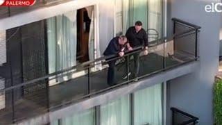 Painful to watch Liam Paynes father visits Hotel Casa Sur Palermo sees the balcony he fell off