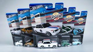 Unboxing 2024 Hot Wheels Vintage Racing Club - Mix 1