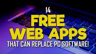 14 Free Web Apps That Can Replace Your PC Software 2024 Update