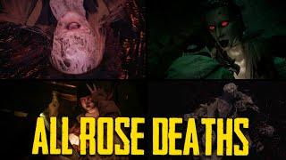 Resident Evil Village Shadows of Rose - ALL DEATHS - The Brutal Deaths of Rose Winters