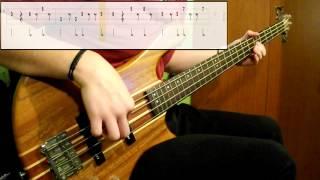 Red Hot Chili Peppers - Around The World Bass Cover Play Along Tabs In Video