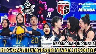 MEGA HIPNOTIS PERVOLIAN DUNIA ALL STAR INDONESIA VS RED SPARKS  SEMUA BANGGA BERASA NEGARA SENDIRI