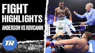 WHAT A BEATDOWN  Jared Anderson Buzzard Beating Knockout of Rovcanin  FIGHT HIGHLIGHTS