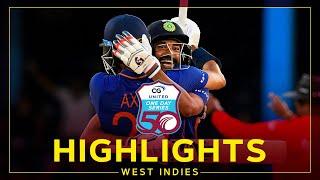 Highlights  West Indies v India  Patel Fires India to Series-Clinching Win  2nd CG United ODI