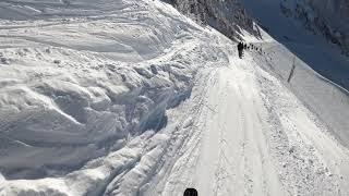 Snowbird Road to Provo traverse to Rasta Chutes