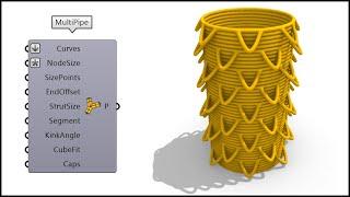 Grasshopper Script 3D Printing Model