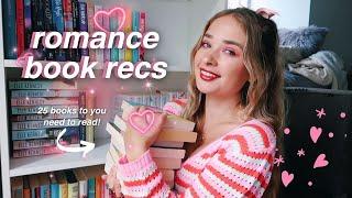 the ultimate romance book recommendation video