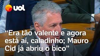 CPI do 81 Deputado chama bolsonarista de ‘medroso’ e provoca ‘O senhor é chorão ou terrorista?