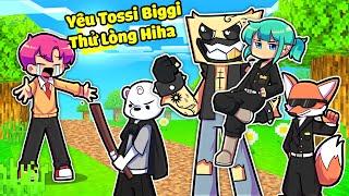 HIHA TỨC GIẬN KHI THẤY YUMMIE YÊU TOSSI BIGGI TRONG MINECRAFT*YUMMIE CHIA TAY HIHA