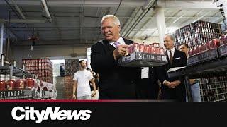 Doug Ford addresses LCBO strike and has strong words for workers union