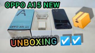 OPPO A15 NEW UNBOXING  Hands-On first impression BLACK COLOUR #oppo #oppoa15new #oppoa15