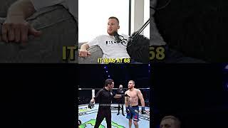 Khabib to Justin Bratha you have jet lag