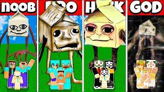 Minecraft Battle FAMILY MILKWALKER AMBASSADOR HOUSE BUILD NOOB vs PRO vs HACKER vs GOD Animation