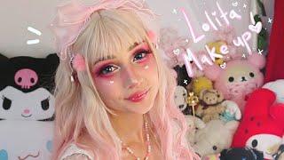  OTT sweet lolita make up tutorial 