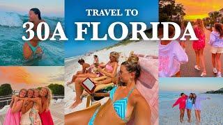 travel with me to seaside fl friend trip and sunrise swims