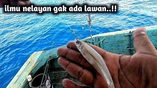 mancing dasaran umpan ikan teri settingan nelayan