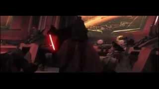 Darth Vader Kills Separatists Red Lightsaber