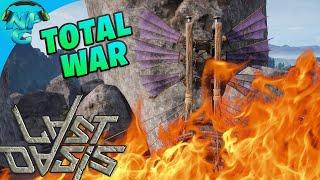 LAST OAIS - WAR - Multi Clan Large Scale PvP Nerd Parade Attacks Last Oasis Official E12