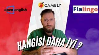 En İyi Online İngilizce Öğrenme Sitesi Hangisi? Cambly - Open English - Flalingo