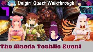 Onigiri Quest Walkthrough   The Maeda Toshiie Event -Toshiie Item Exchange  Part 7